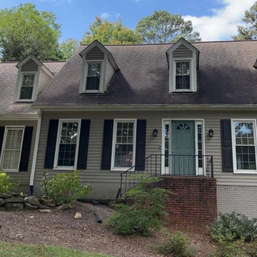 Marietta, GA Roof, Gutter, and Siding Replacement with James Hardie siding