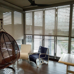 Track-guided Balcony Blinds - Curtains, Blinds & Shutters