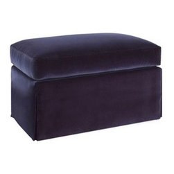 Hickory Chair Ottomans and Benches - Footstools And Ottomans