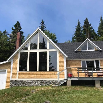 Repair of Gable end wall and roof