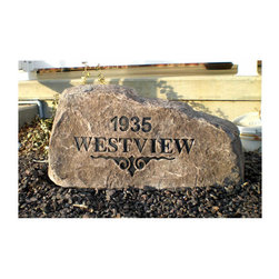 Personalized Landscape Boulders - Products