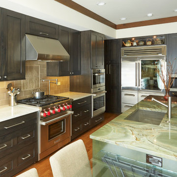 Prairie Style Bannockburn Kitchen