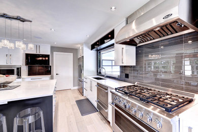 Minimalist kitchen photo in Other