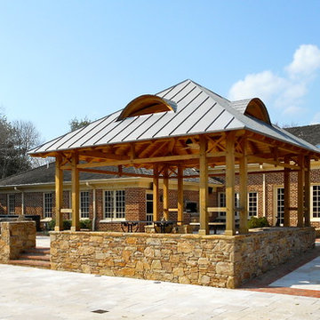 Poolside Pagoda