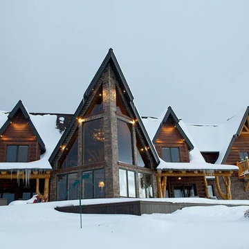 Concrete Log Siding Homes