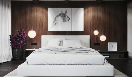 Profi-Idee: Nachttischlampe an die Decke hängen