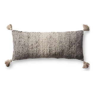 Intersect White Boucle Modern Throw Pillow with Feather-Down Insert 20 +  Reviews