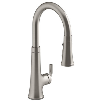 Kohler K-23766 Tone Touchless Pull-Down Kitchen Sink Faucet - Vibrant Stainless
