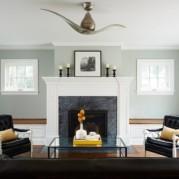 Transitional Living Room