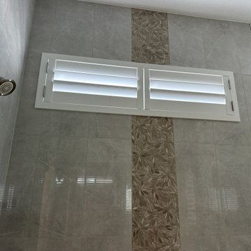 Wide bedroom window shutters | PGA Verano, Port St. Lucie