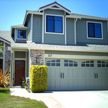 RW Garage Doors ECO Carriage House Garage Door