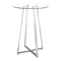 Lemon Drop Bar Table by Zuo Modern - Indoor Pub And Bistro Tables