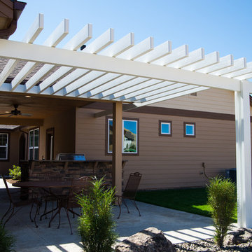 Open Beam Pergola