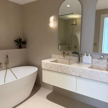 Apartment renovation - Tiara residence, Palm Jumeirah, Dubai