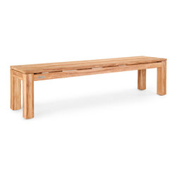 Wintons Teak Pierson Backless Bench - Outdoor Benches