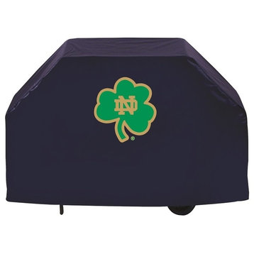 72" Notre Dame, Shamrock, Grill Cover by Covers by HBS, 72"
