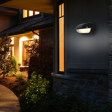 Nauticus - 20291 - Wet Location Bulkhead - Incandescent - Black Finish