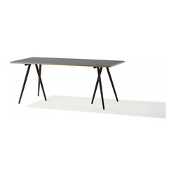 Cane-line Turn Dining Table Grey Base - Dining Tables