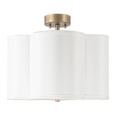 Capital Lighting 4453BG-561 Quinn - 4 Light Semi-Flush Mount