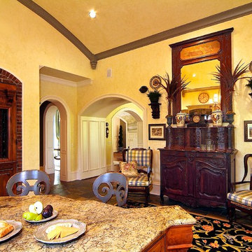 Barrel Ceiling Kitchen