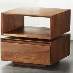 Spin Rotating Side Table | CB2 - Baby And Kids