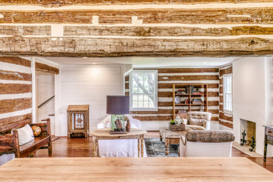 Living room - living room idea in Denver