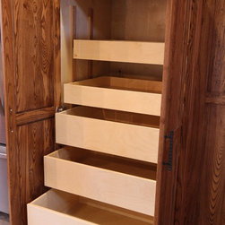 Coe Hill, Ontario   Rustic Wormy Ash Cottage Kitchen - Products
