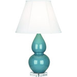 Robert Abbey - Robert Abbey OB13 Double Gourd - One Light Small Accent Lamp - Shade Included.* Number of Bulbs: 1*Wattage: 150W* BulbType: A* Bulb Included: No