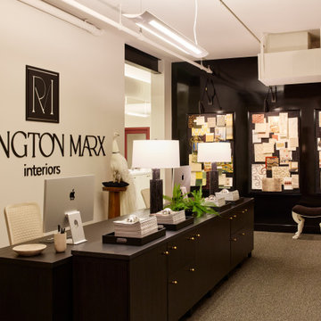 Designer Office with Custom Workstations