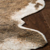 Southwestern Faux Cowhide Grand Canyon Area Rug, Camel/Beige, 5'x6'6"