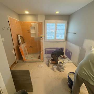 Primary Bathroom Remodel - In Progress | Richmond, Va