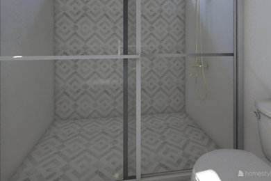 Bathroom - contemporary bathroom idea in Toronto