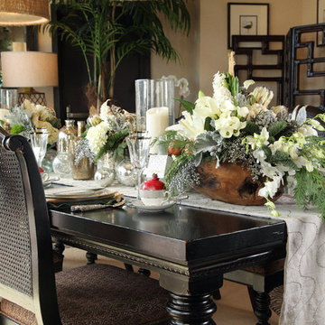 Coastal Luxe Holiday Tabletop