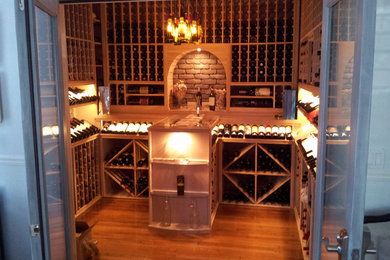 Elegant wine cellar photo in Tampa