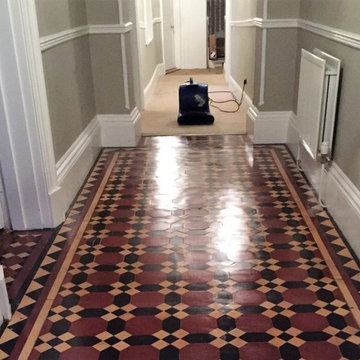 Victorian Tiled Hallway Restoration in Bridlington