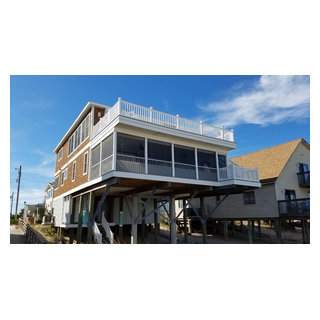 Oceanfront, Marine Grade, Porch Enclosure - Internal Install of - Beach