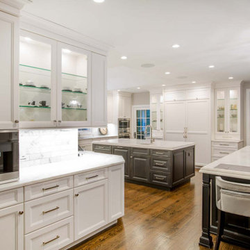 Contemporary Wolf & SubZero Kitchen