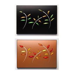 'Off The Wall' wall art panels - Sculptures