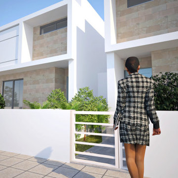 MODERN HOUSES IN ARADIPPOU LARNACA