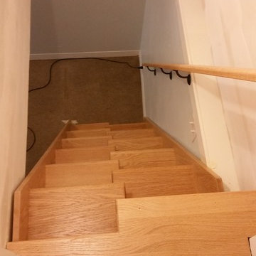 Staggered Stairs, Space saver stairs