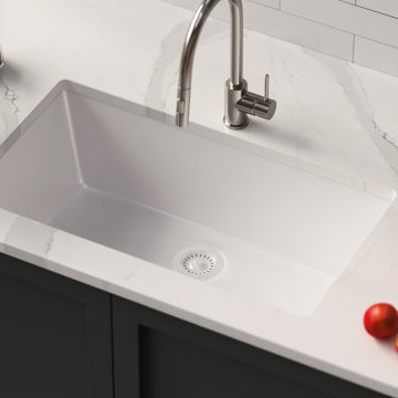 PL-100 - Crystallite - Granite Composite Sinks