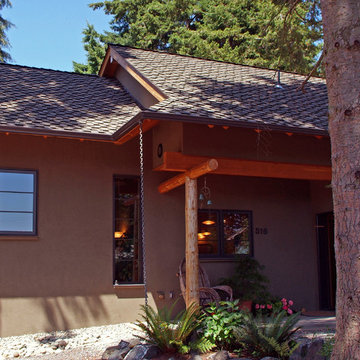 At 1,350 sf, the smallest new custom home we've designed and built.
