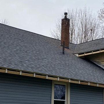 CertainTeed Landmark shingles installed in Pewter