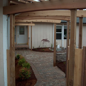 Landscape Renovation with New Entry