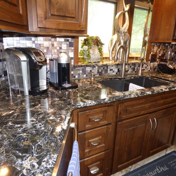 Cambria Langdon Wet Bar & Hollinsbrook Kitchen