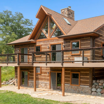 Concrete Log Siding Homes