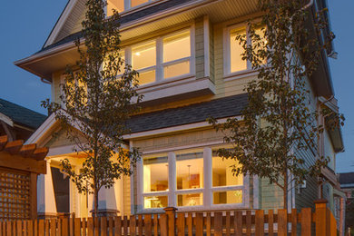 Inspiration for a timeless exterior home remodel in Vancouver
