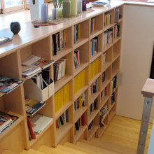 stairs, storage, etc