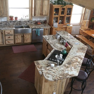 Copenhagen granite kitchen