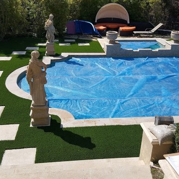 Artificial Grass Installations with Purchase Green